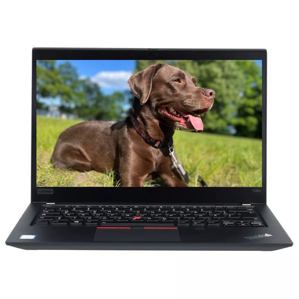 Lenovo ThinkPad T490s, i5 (8.Gen), 14 Zoll, Full-HD Touch, IPS, 8GB, 250GB NVMe, beleuchtete Tastatur, Webcam, Windows 11 Pro, Zustand: Gut