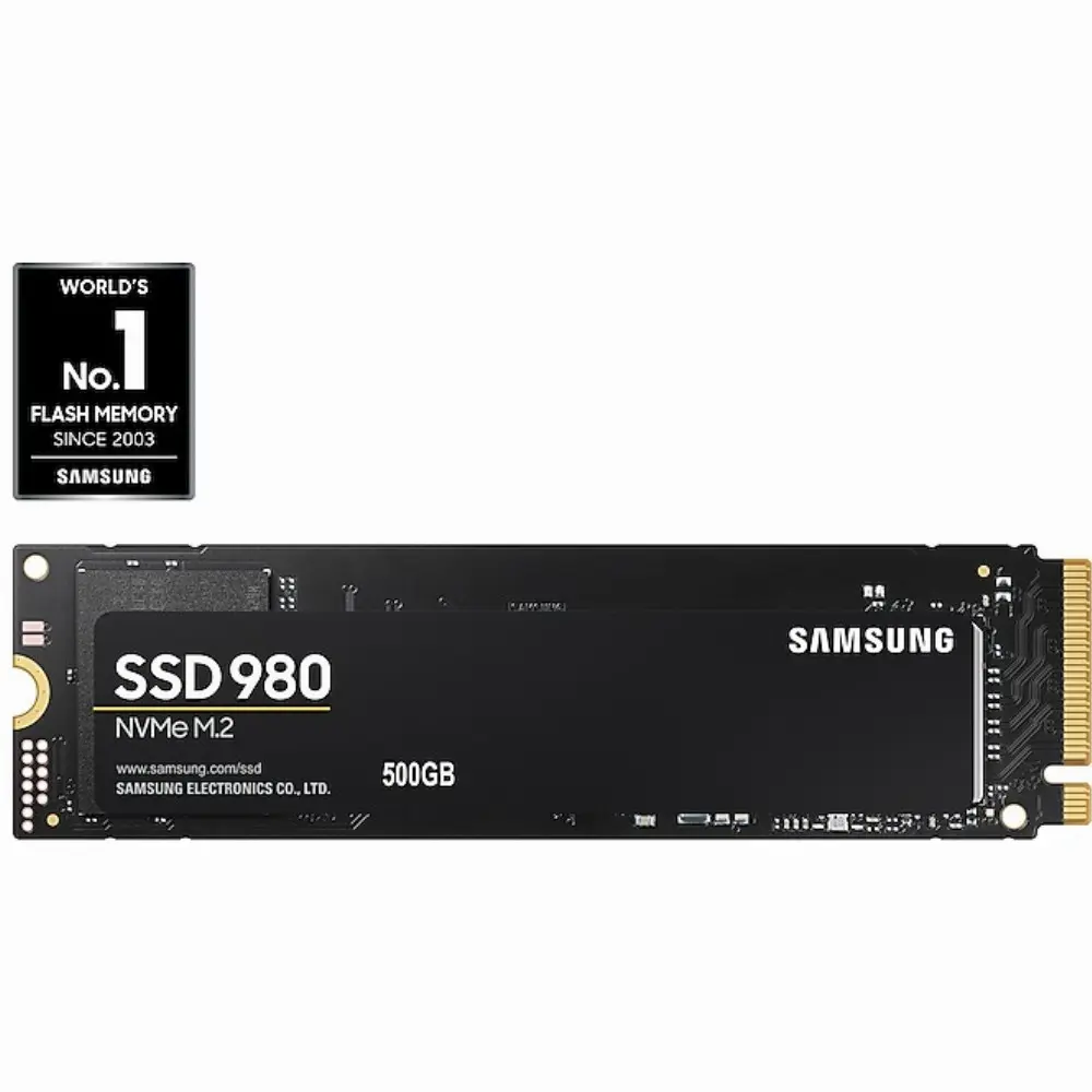 Samsung 980, 500 GB, MB/s 3100 M.2
